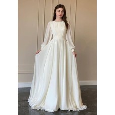 Uzun Beyaz Nikah Elbisesi Uzun Beyaz Nikah Elbisesi